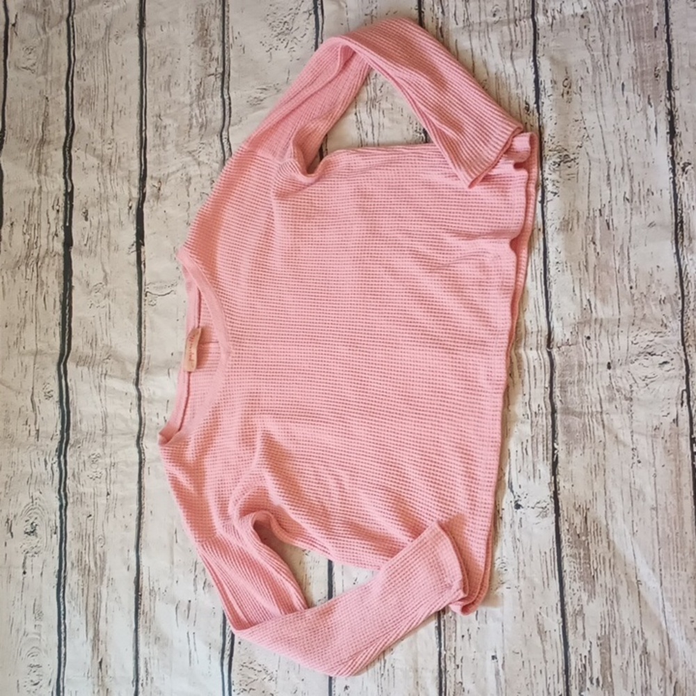 Papinelle Pink Long Sleeve Thermal Top S
